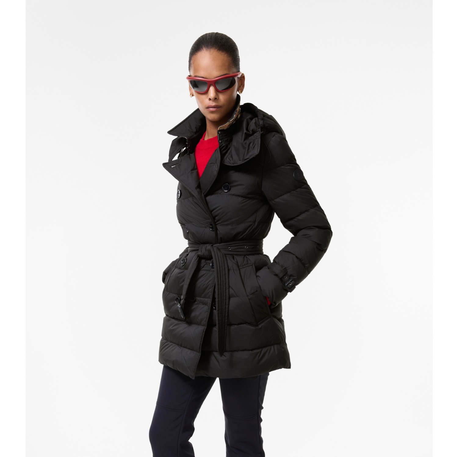 Short Nylon Audley Puffer Coat
