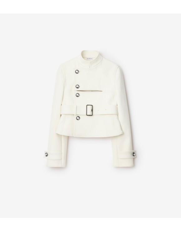 Veste tailleur en coton mélangé stretch