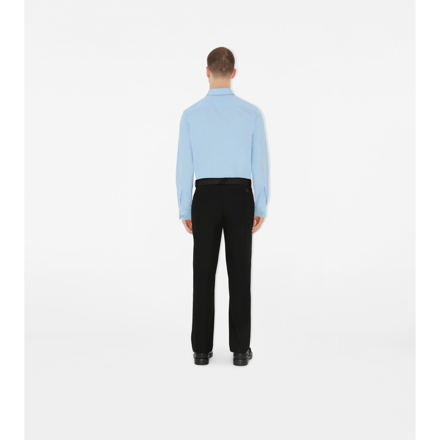 Slim Fit Cotton Poplin Formal Shirt - thumbnail 4