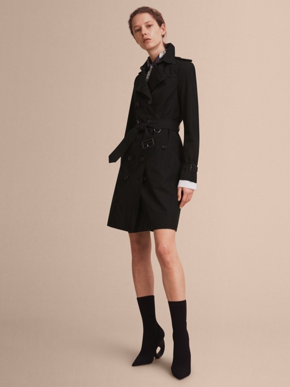 Women S Coats Pea Duffle Parkas More Burberry Oversize Silk Trench Coat With Puff Sleeves