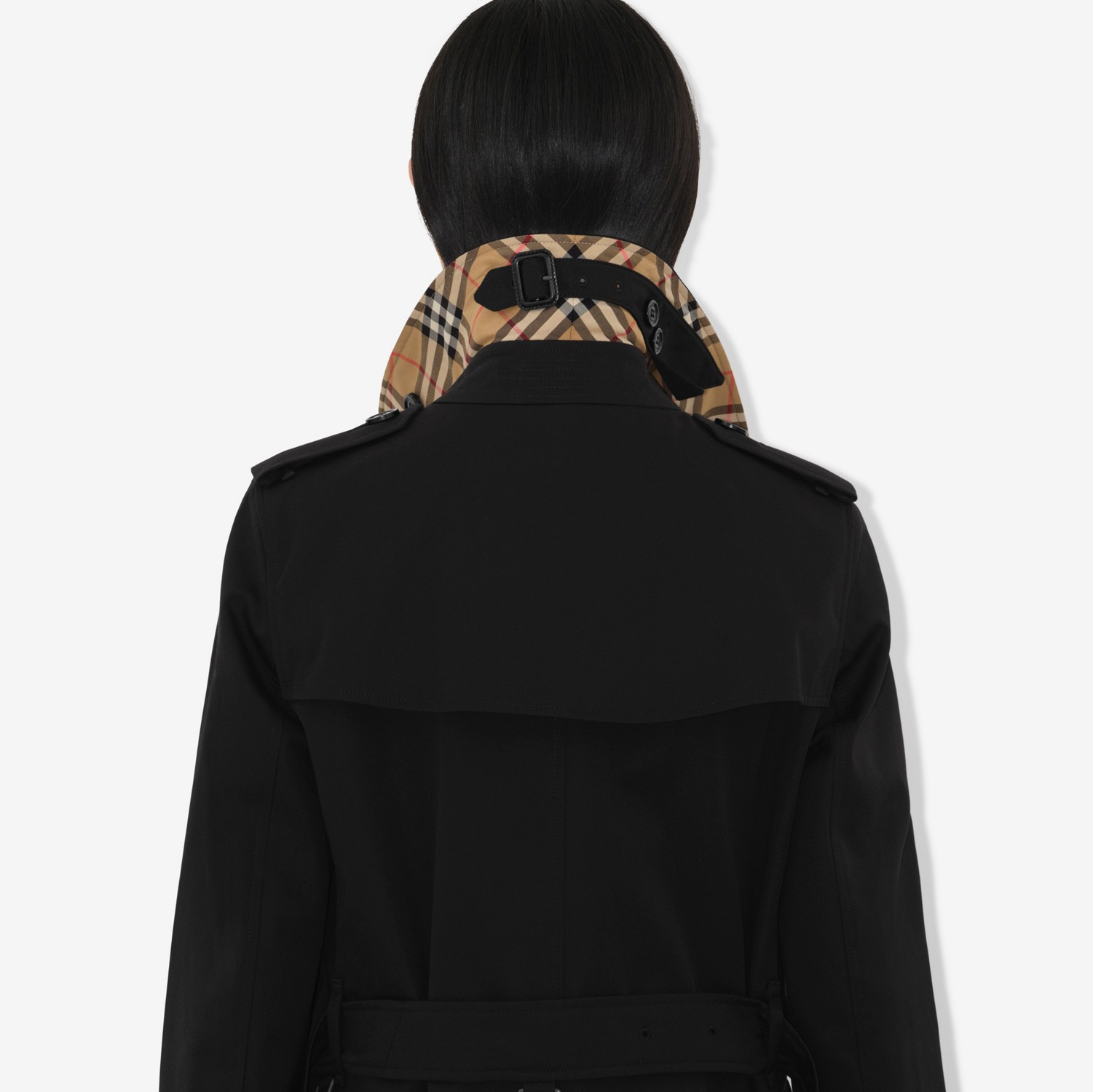 Mid-length Kensington Heritage Trench Coat in Black - Women Mid-length Kensington Heritage Trench Coat in Black - Women