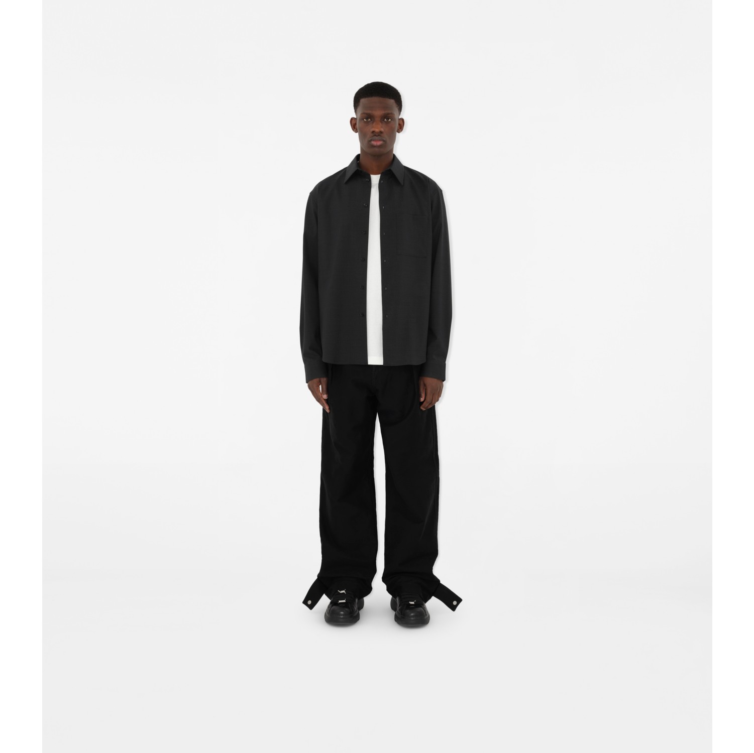 Stretch Wool Shirt