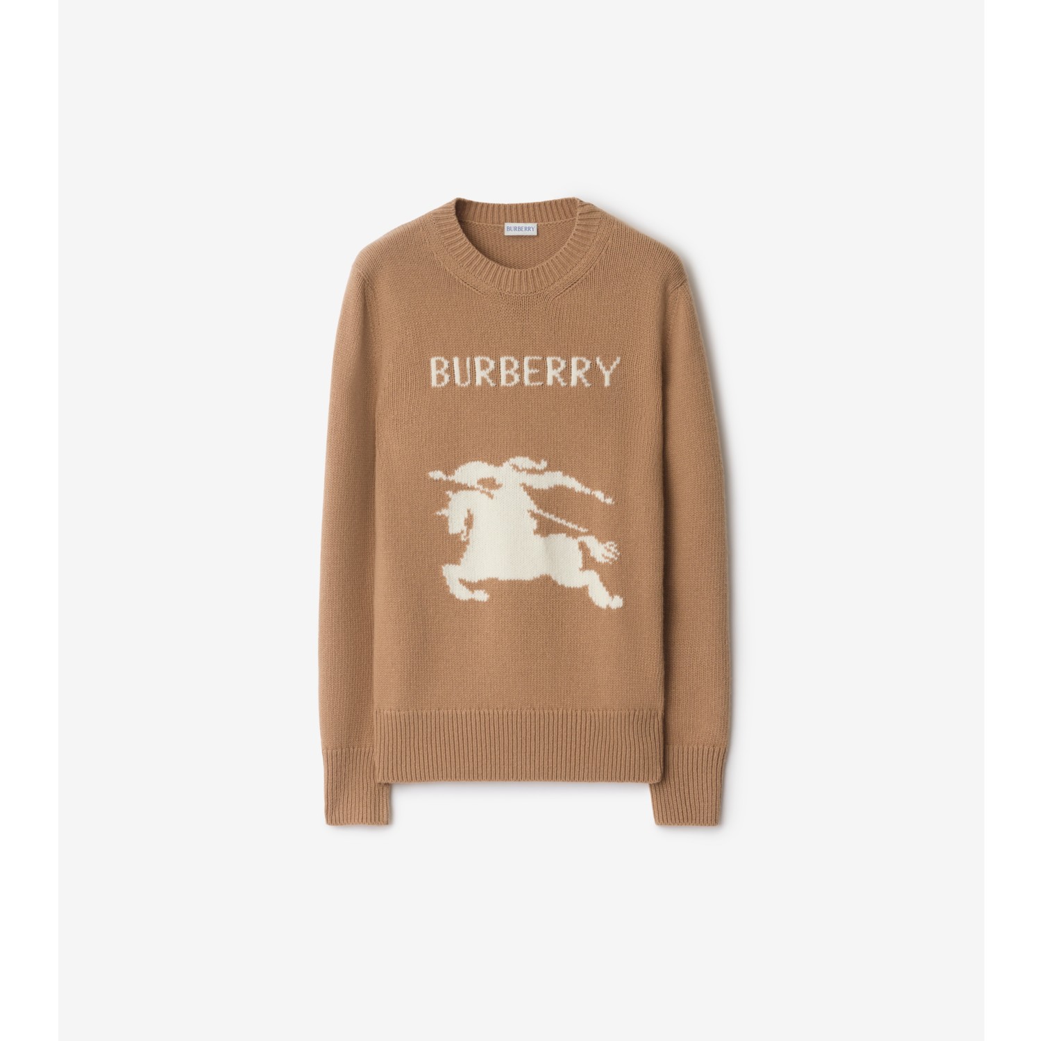 Pullover in lana e cashmere con EKD