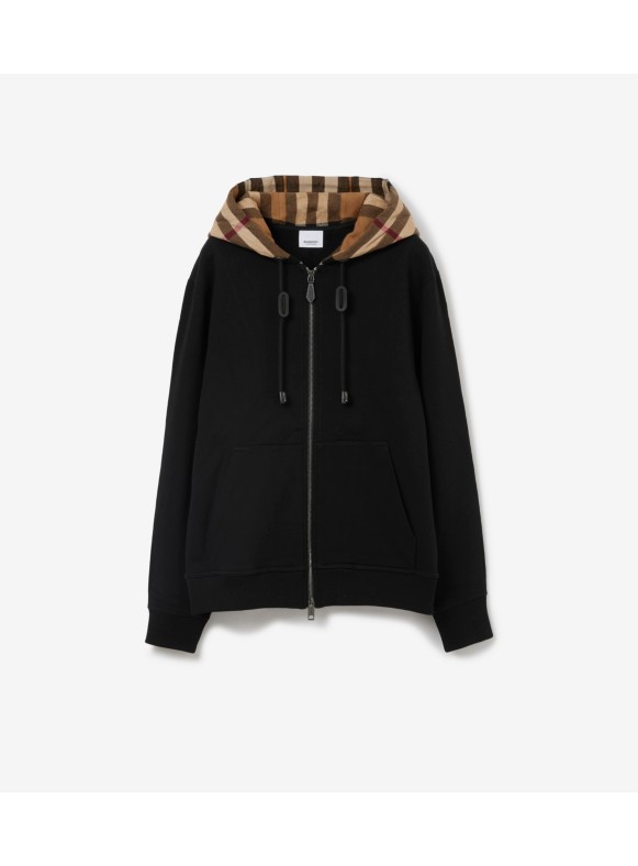 Burberry hot sale check sweatshirt