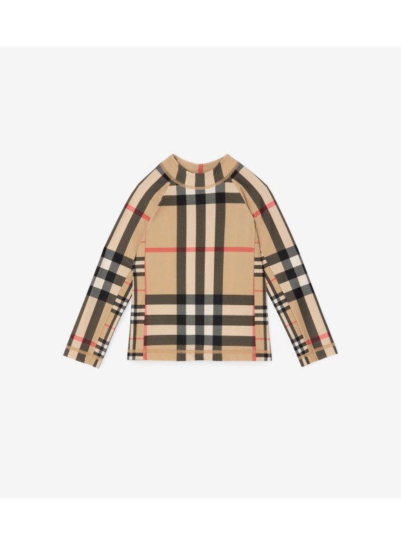 Boys store burberry swim