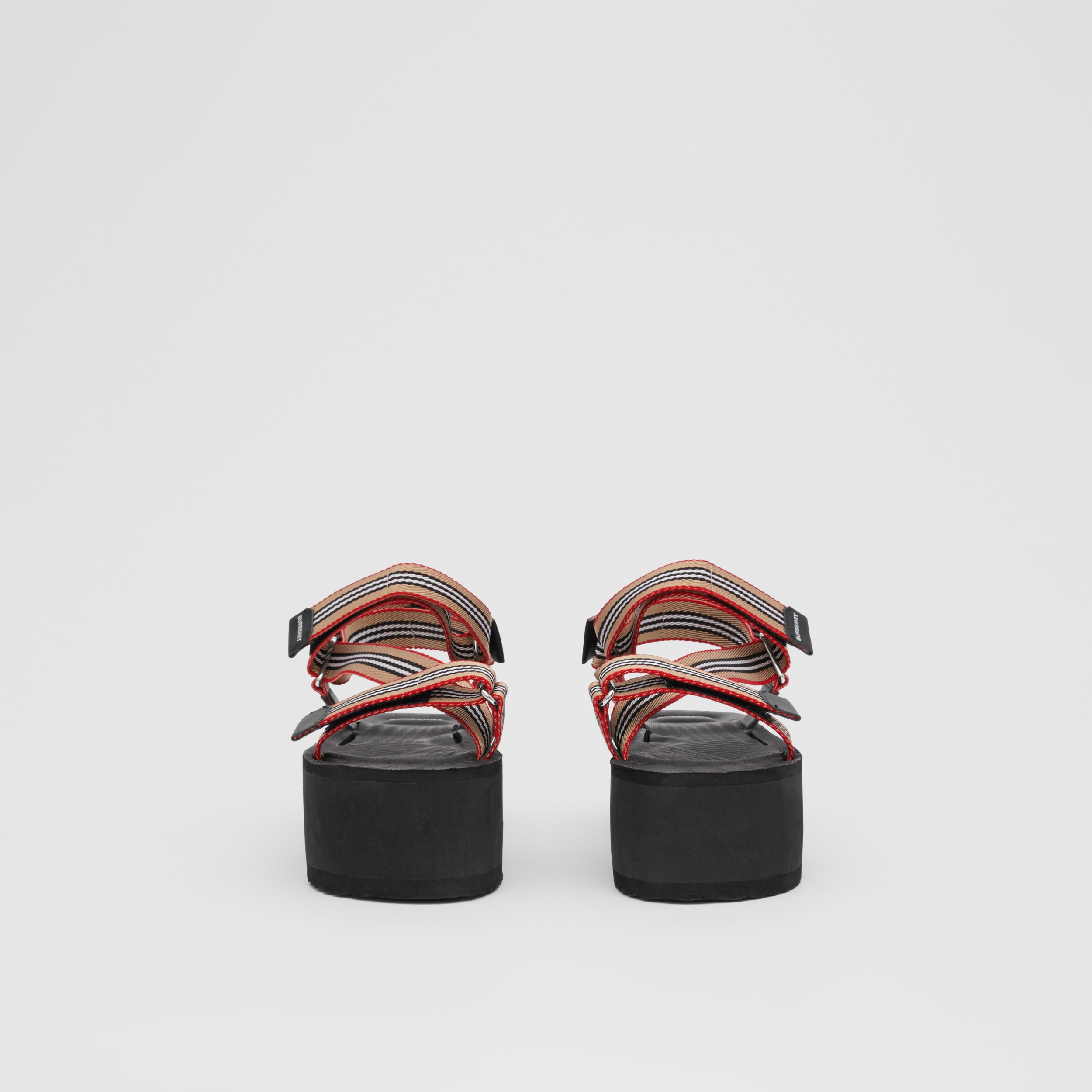 icon stripe sandals