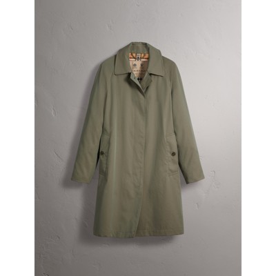 burberry green coat