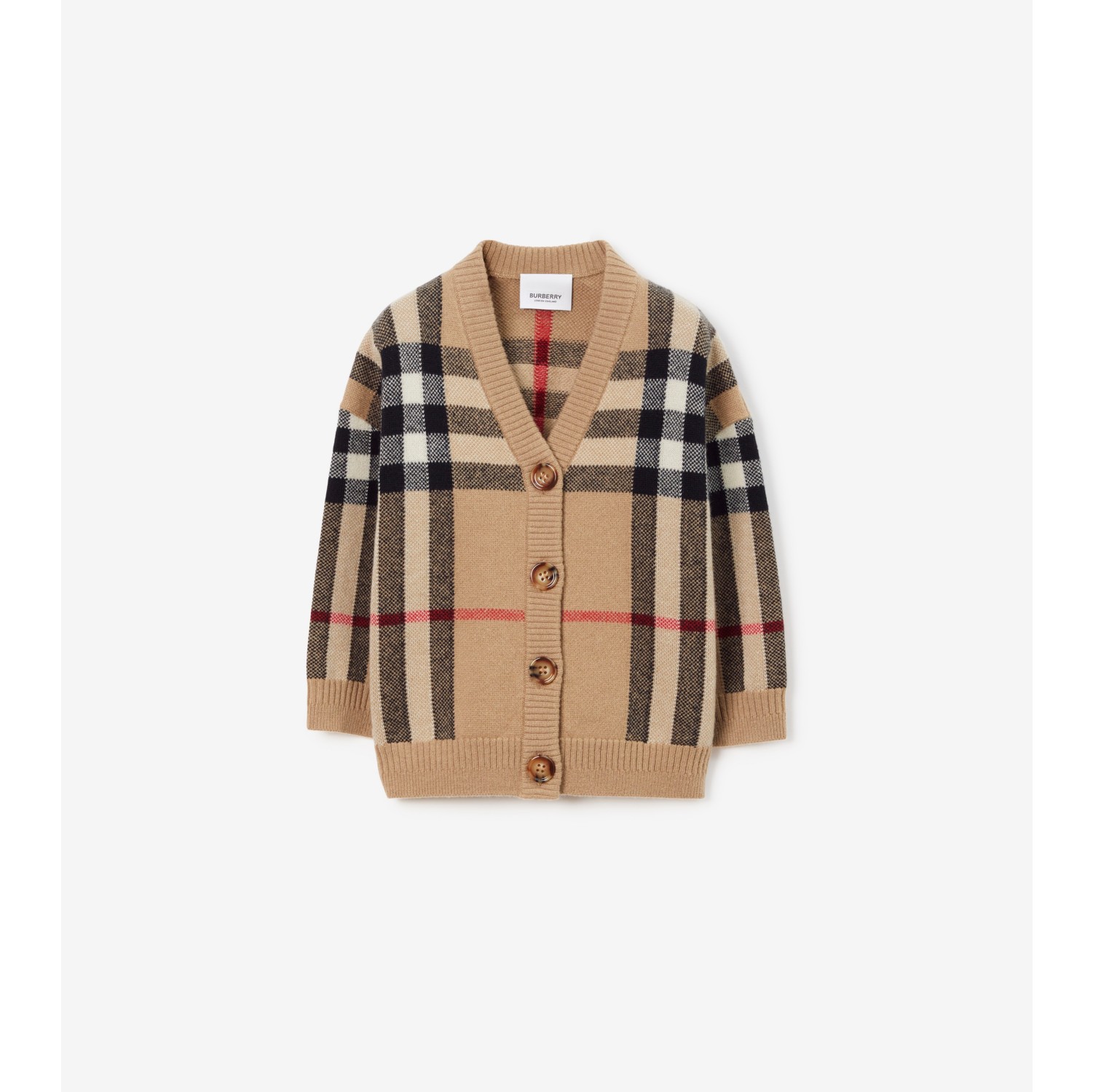 Burberry hotsell wool cardigan