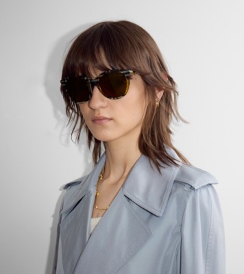 ⭐️極美品⭐️バーバーリー　サングラス　イエローブラウン　ラメフレーム ウィメンズ デザイナーサングラス | Burberry® 公式サイト