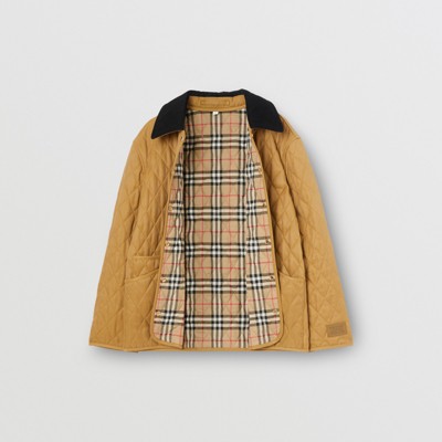 chaqueta pana burberry