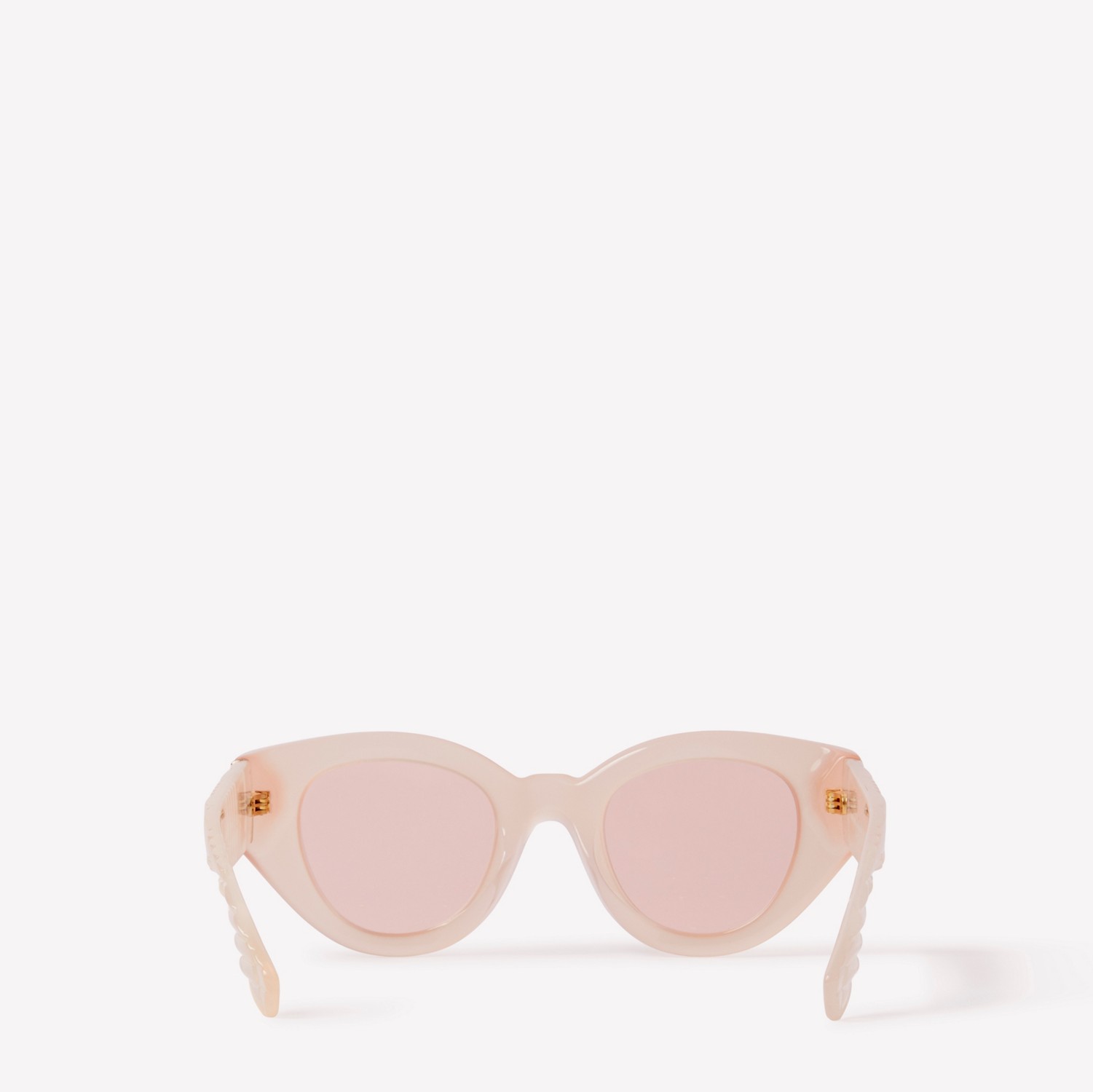 Cat-eye Frame Lola Sunglasses in Dusky Pink - Women | Burberry® Official
