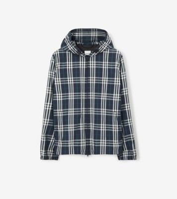 Burberry deals plaid hoodie