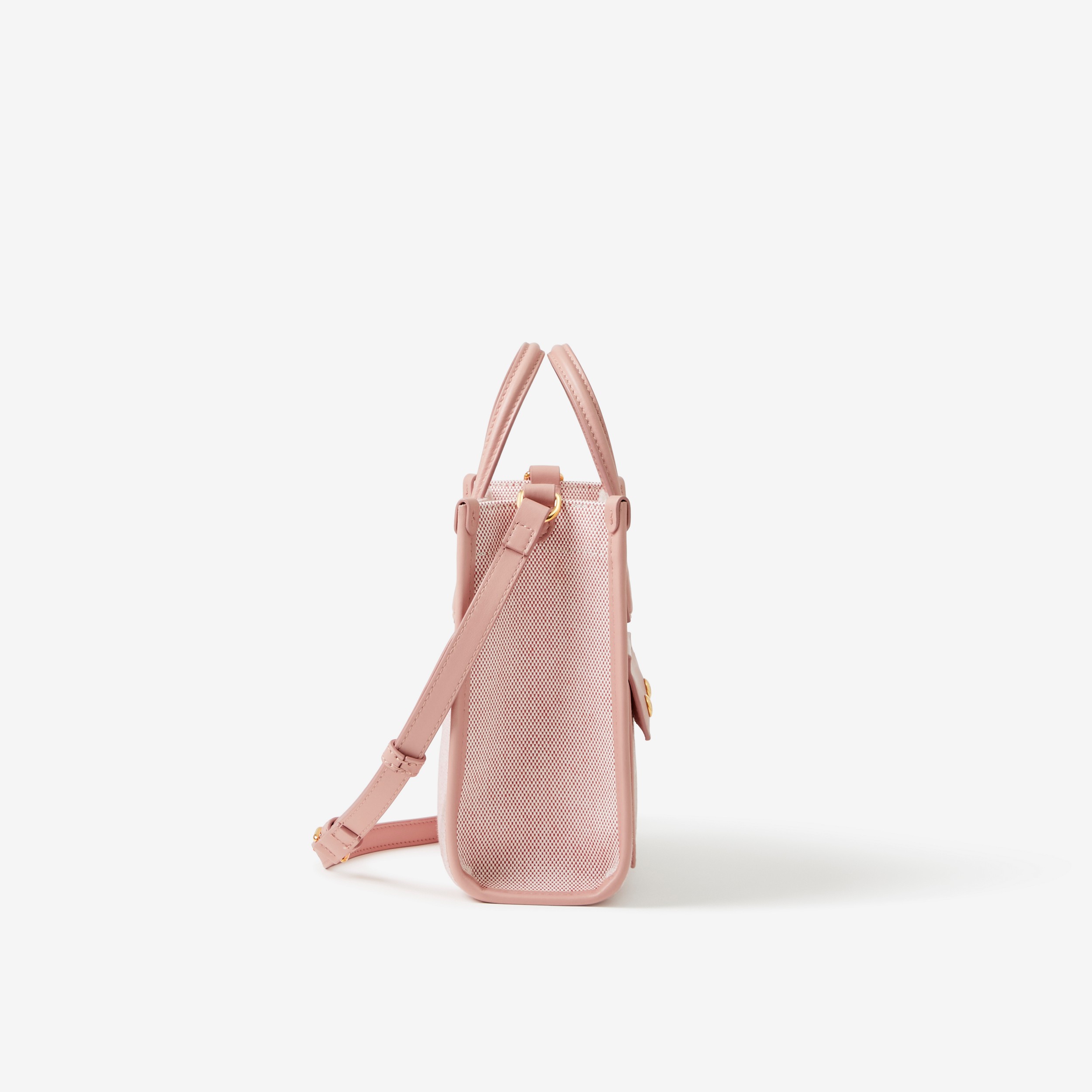 Mini Freya Tote in Bright Red/dusky Pink - Women | Burberry® Official - 2