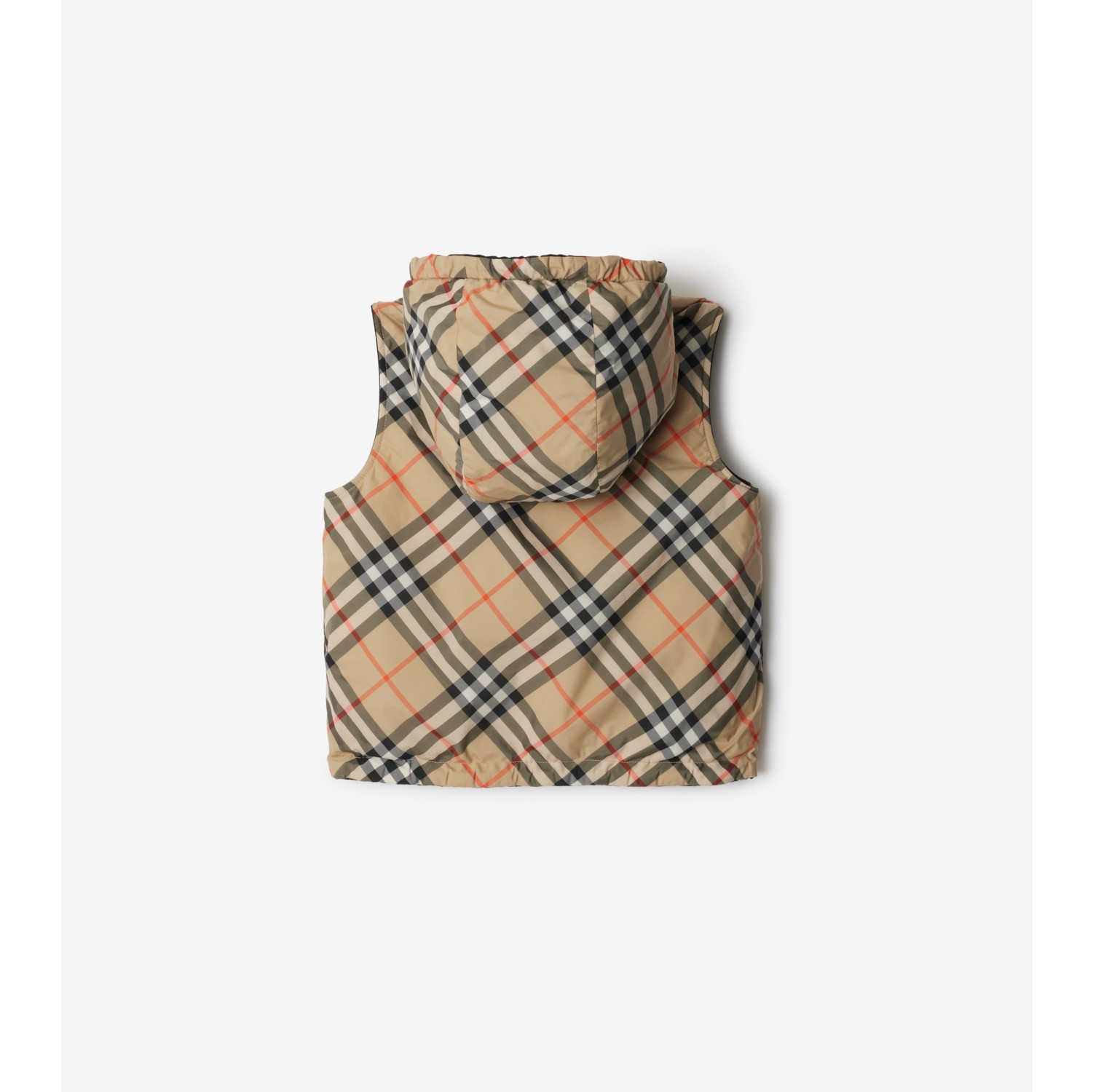 Reversible Check Gilet