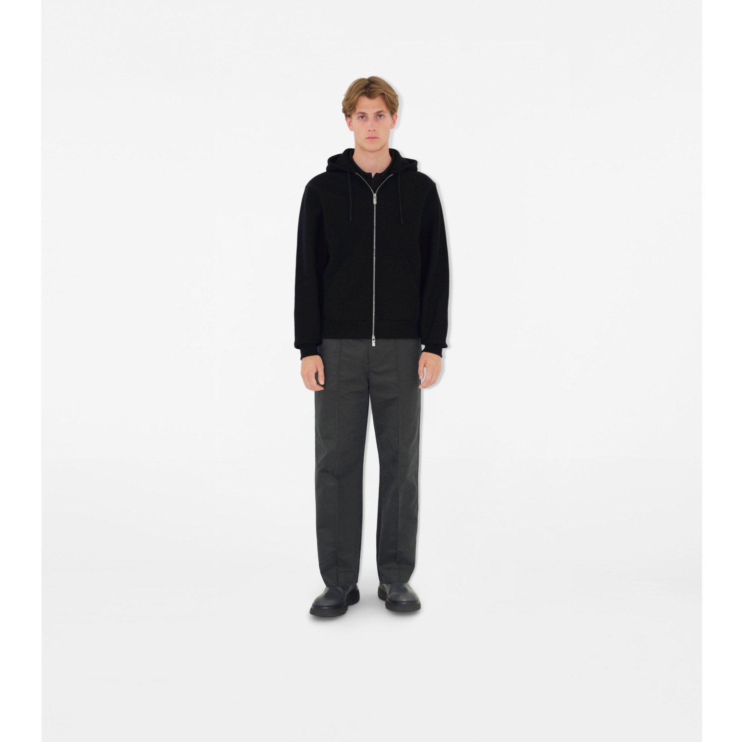 Mens burberry zip hoodie online