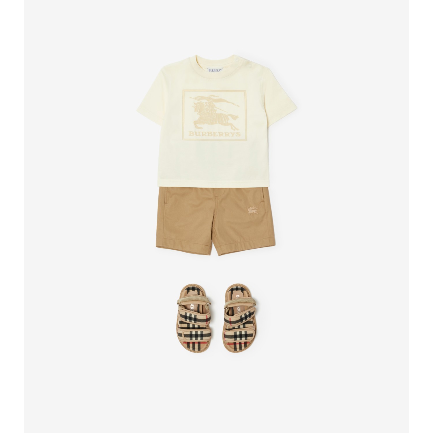 Burberry t shirt baby hot sale boy