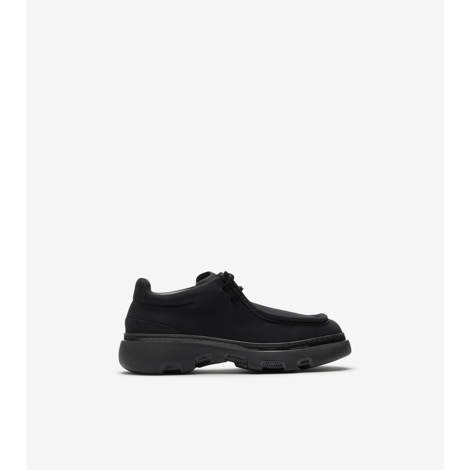 Nubuck Creeper Shoes in Black - Men | Burberry® Official