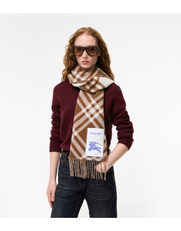 ウィメンズ ラグジュアリー カシミアスカーフ | Burberry® 公式サイト