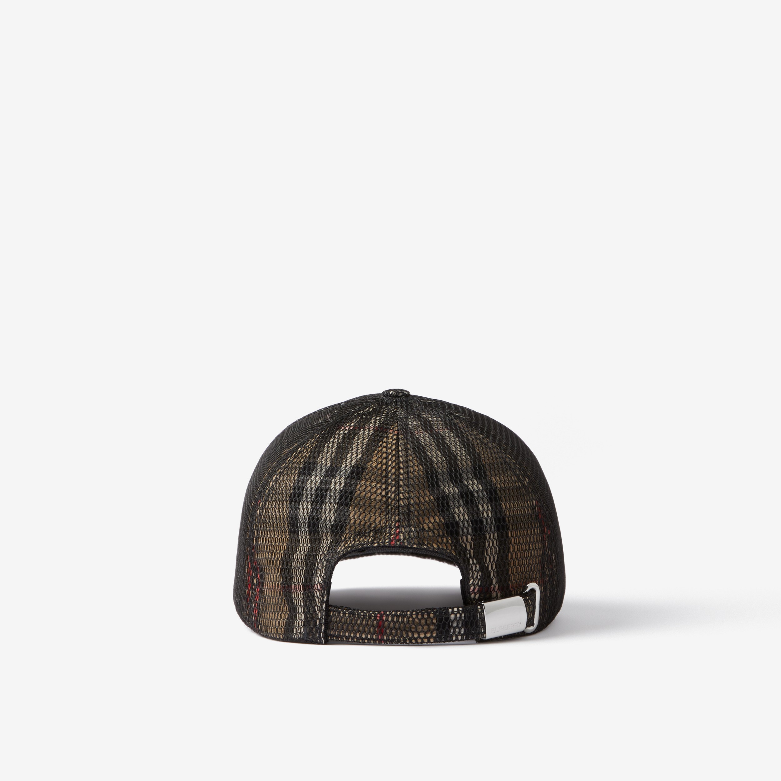 网眼格纹棒球帽 (典藏米色 / 黑色) | Burberry® 博柏利官网 - 3