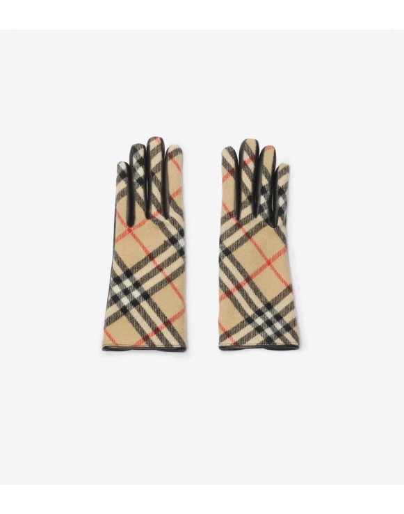 Burberry 手袋　グローブ　アーカイブベージュ S 正規品 351018920_3.jpg