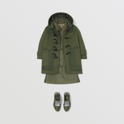 burberry wool duffle coat