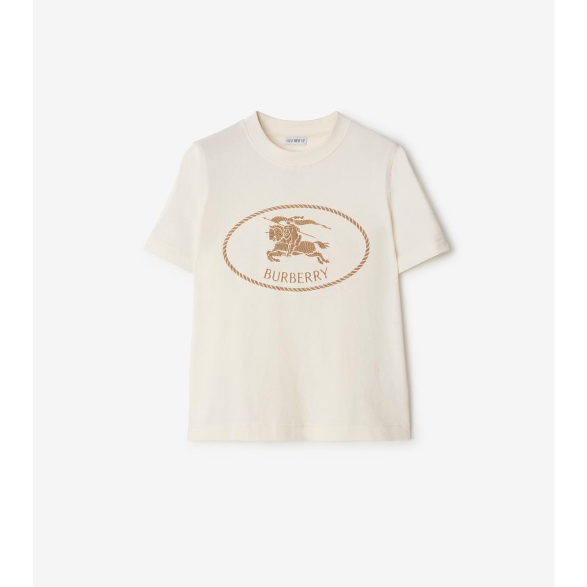  Embroidered Knight Stamp T-shirt