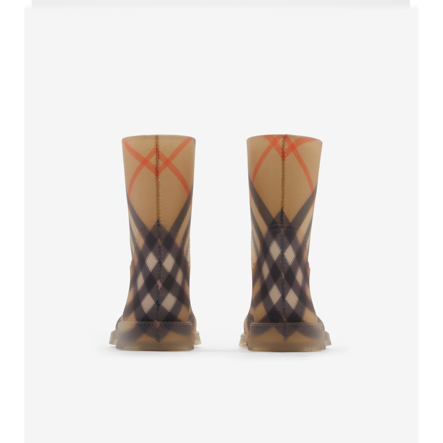 Check Rubber Marsh High Boots - thumbnail 3