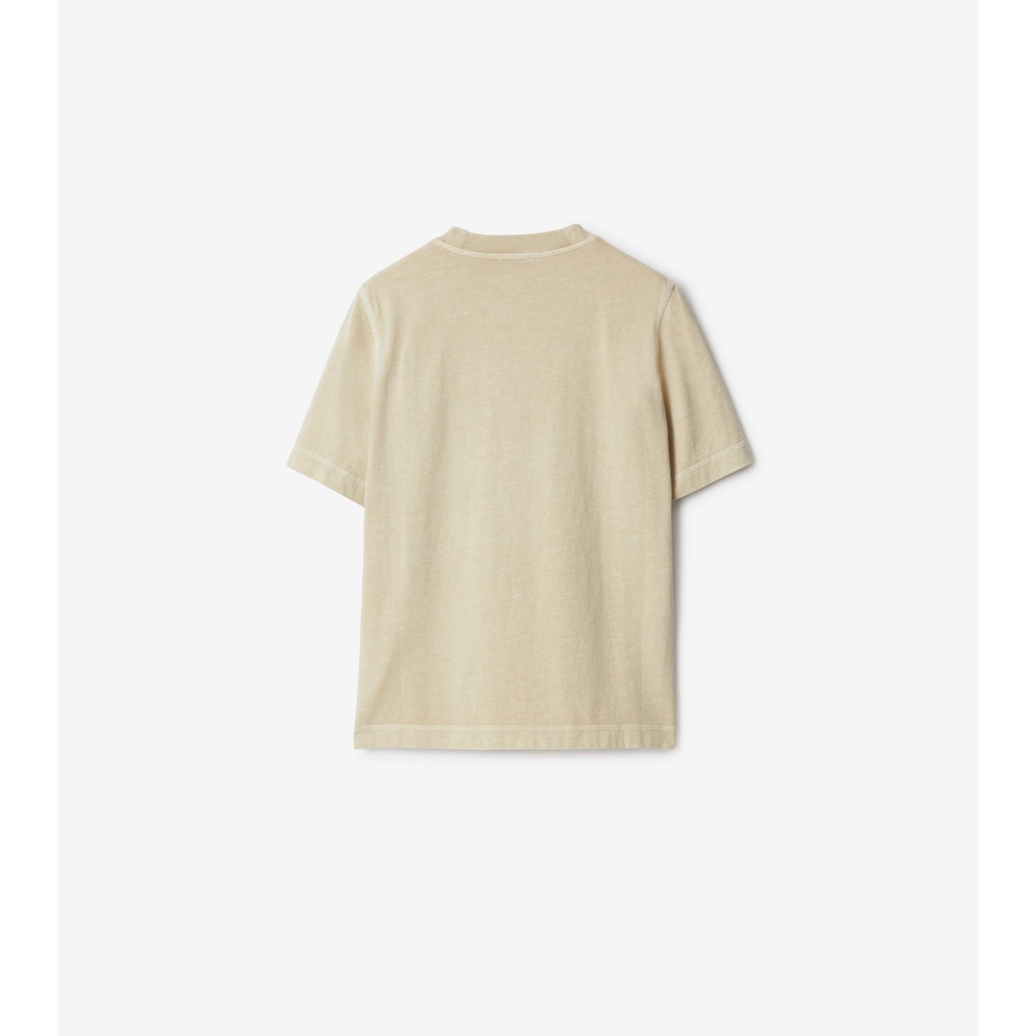 Cotton T-shirt in Safari - Women | Burberry® Official