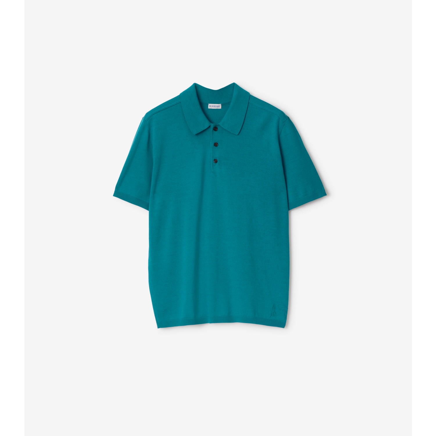 Camisa polo de lã