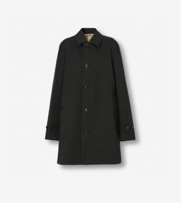 ショート パディントン ヘリテージ カーコート (ブラック) - メンズ, コットンギャバジン | Burberry®公式サイト