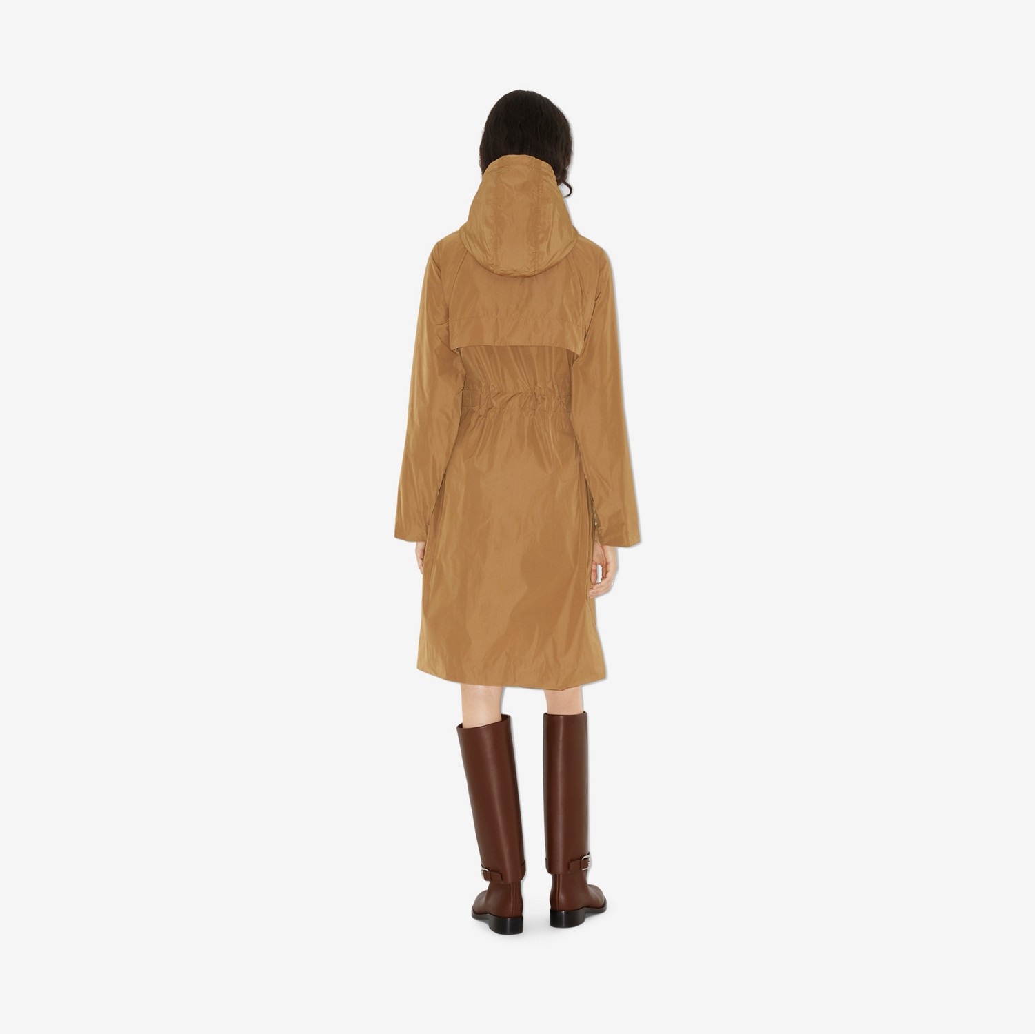 EKD Embroidered Coat in Camel - Women | Burberry® Official