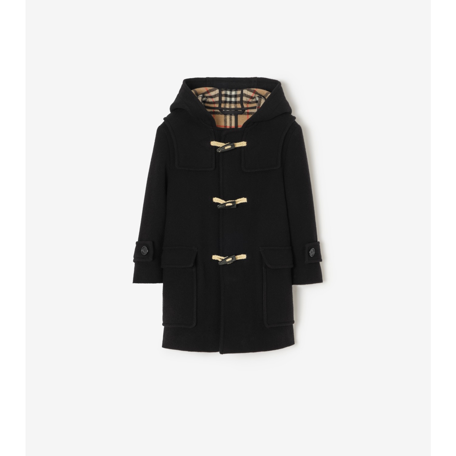 Wool Blend Duffle Coat