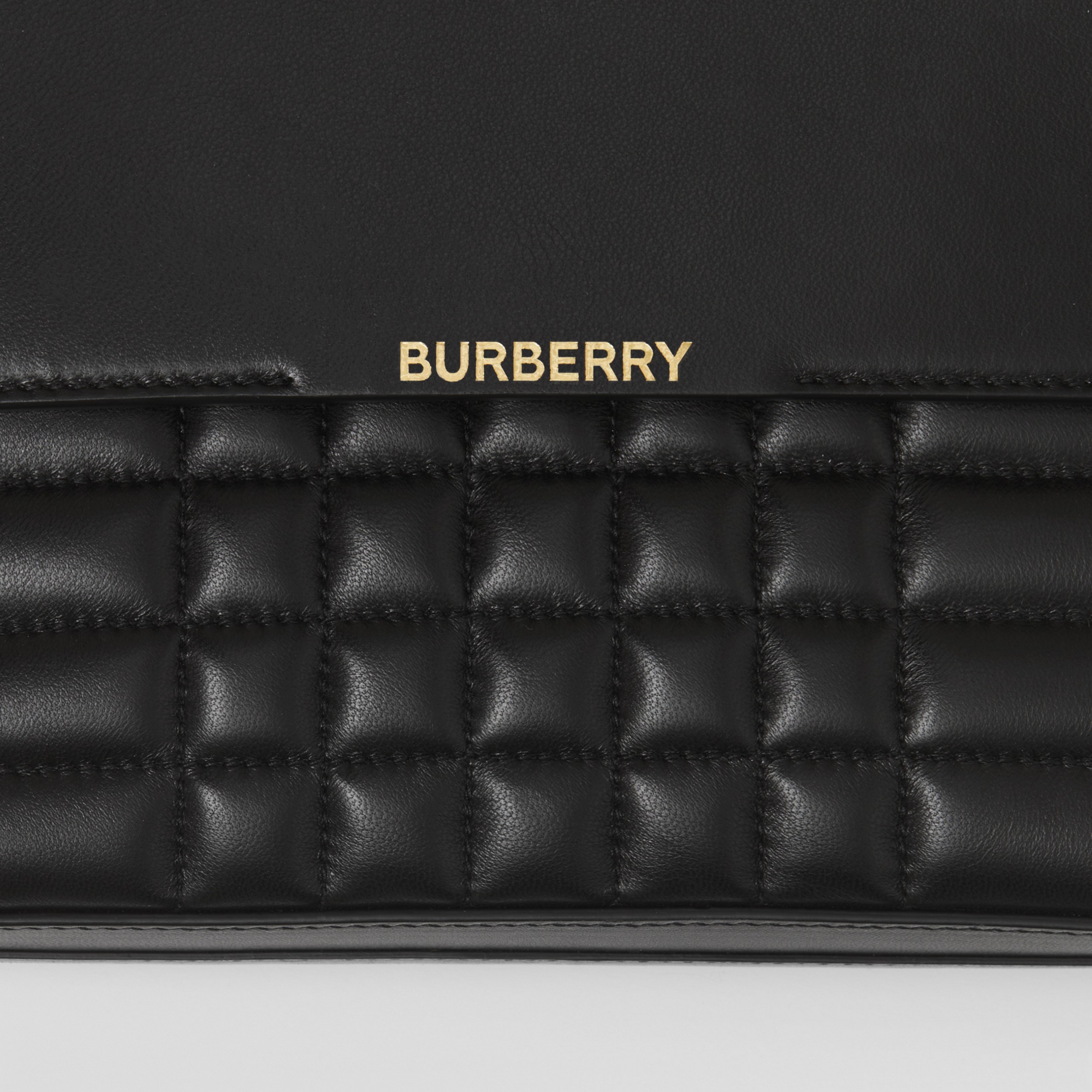 Quilted Leather Catherine Shoulder Bag in Black - Women | Burberry® Official - 2