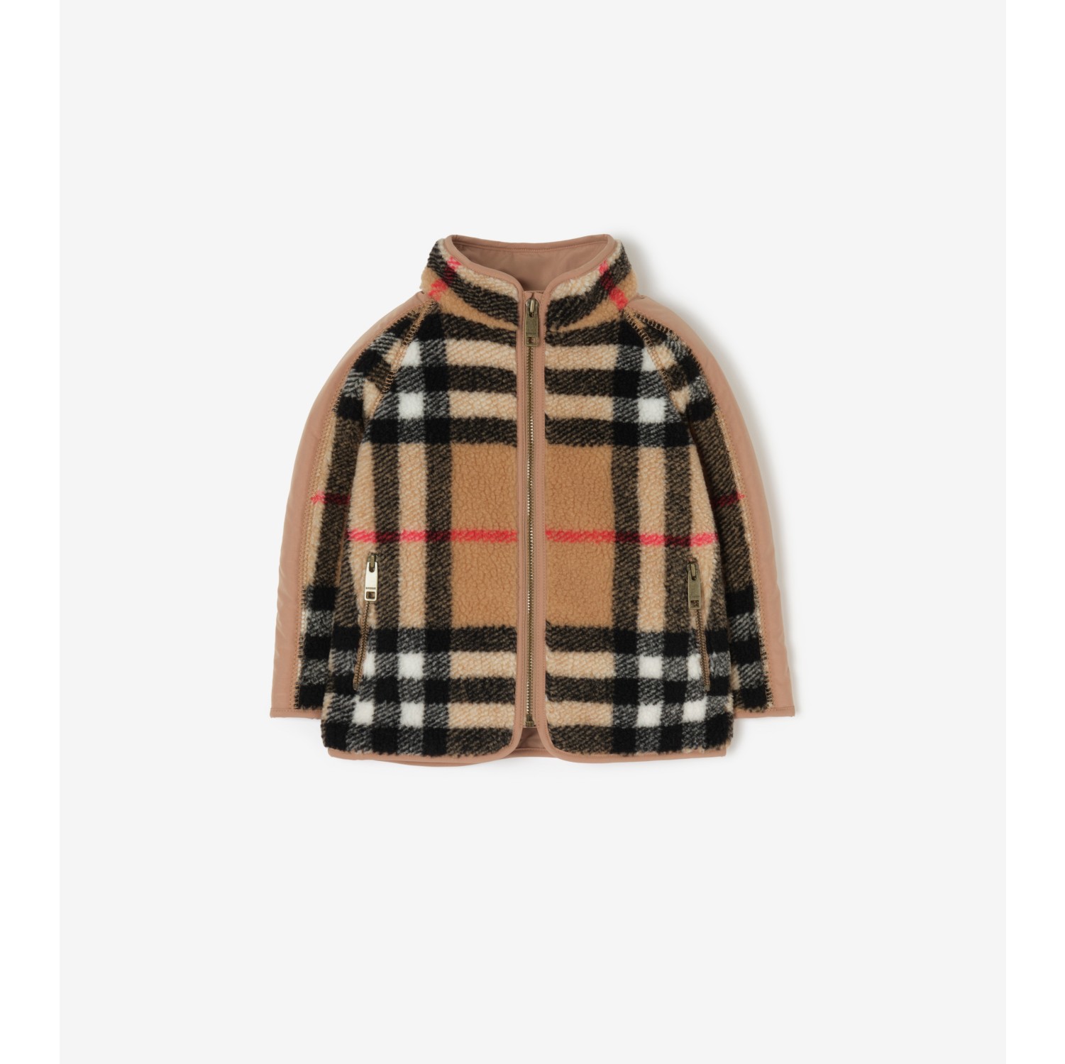 Veste en molleton Check