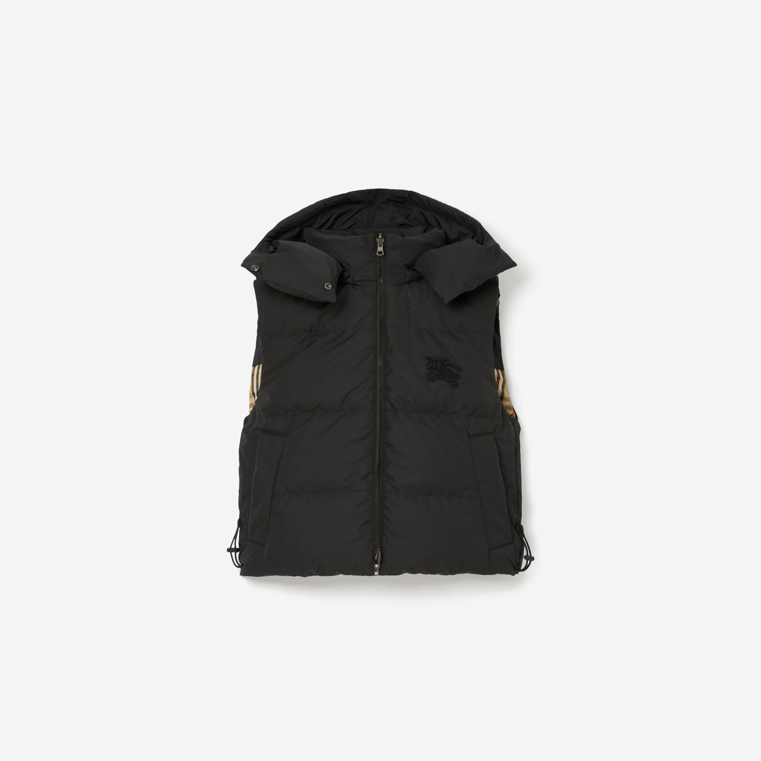Reversible Down Puffer Gilet in Archive Beige - Women | Burberry® Official