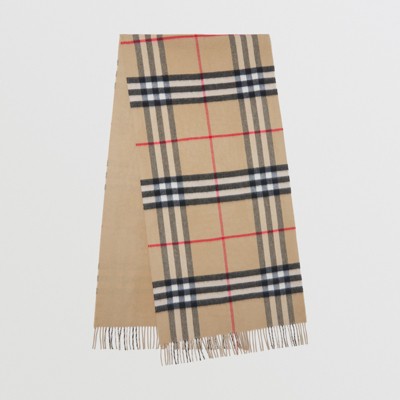 burberry reversible scarf