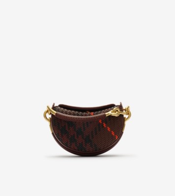 Burberry ブライドル クラッチバッグ (バーガンディ) - ウィメンズ, レザー | Burberry®公式サイト