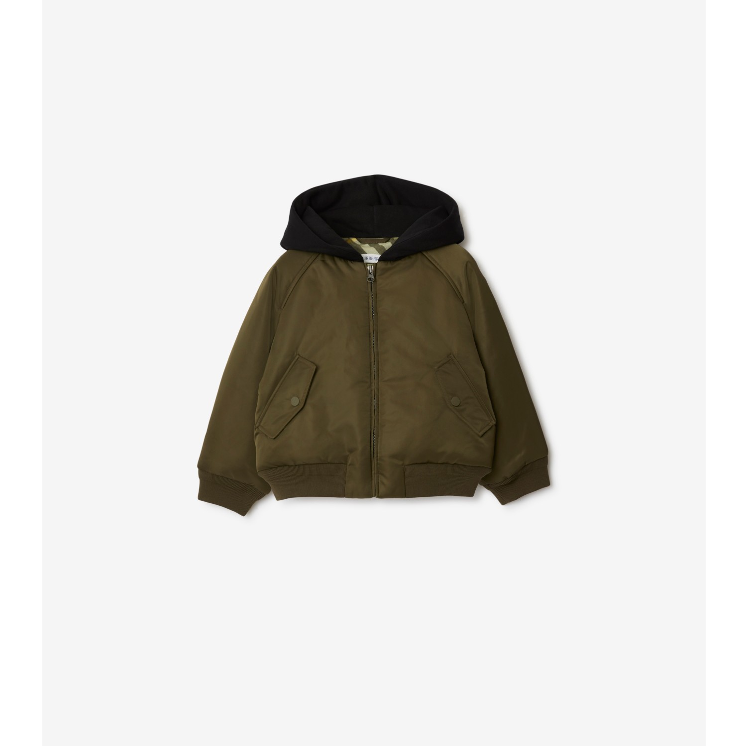 Burberry store green jacket