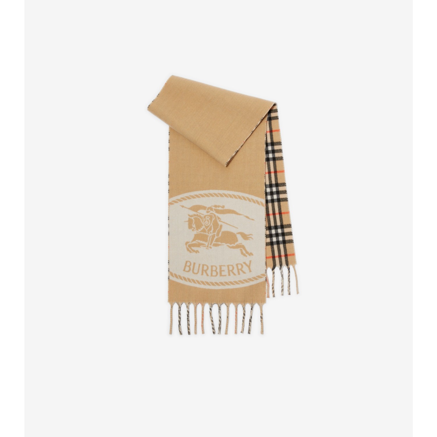 Reversible Knight Stamp Scarf