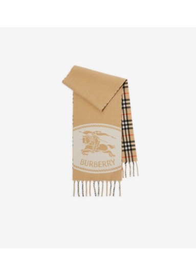 Reversible Knight Stamp Scarf