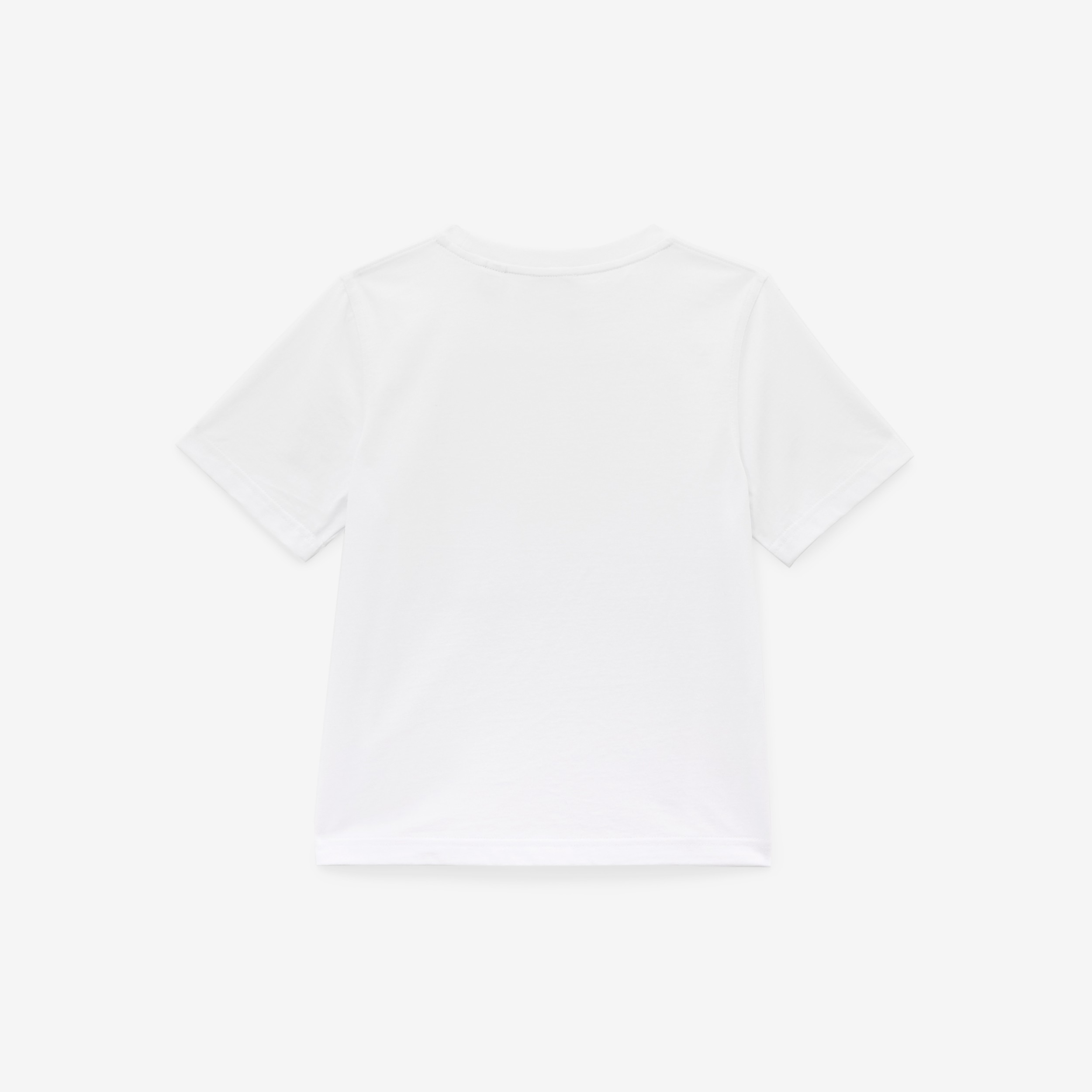 Camiseta en algodón con logotipo gráfico de corales (Blanco) | Burberry® oficial - 2