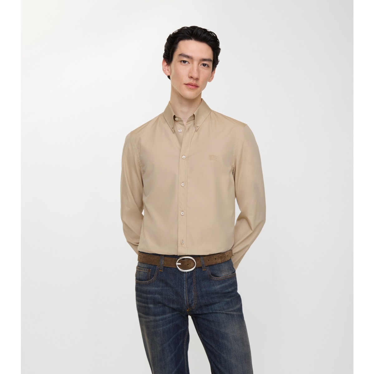  Embroidered Slim Fit Shirt