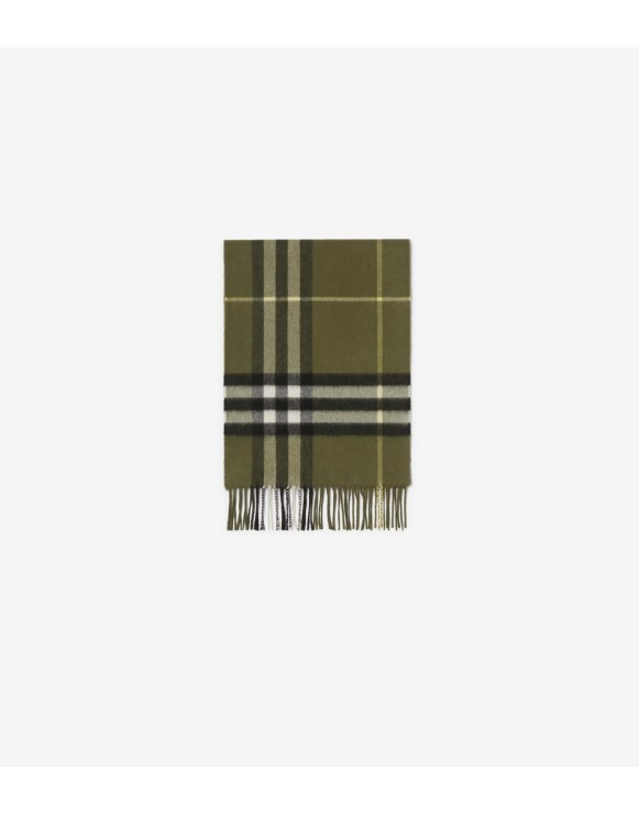 Check Cashmere Scarf