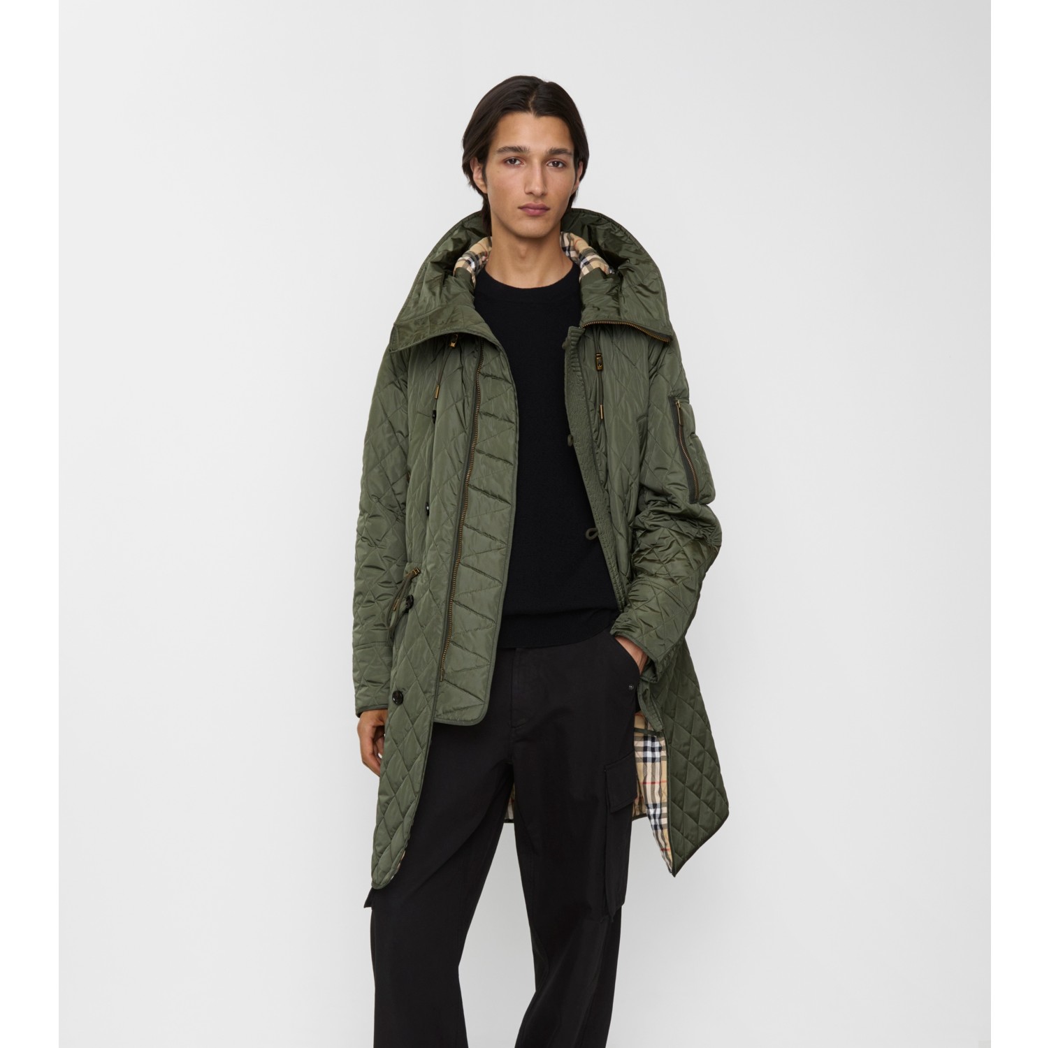 Reissued Quilted Nylon Parka
