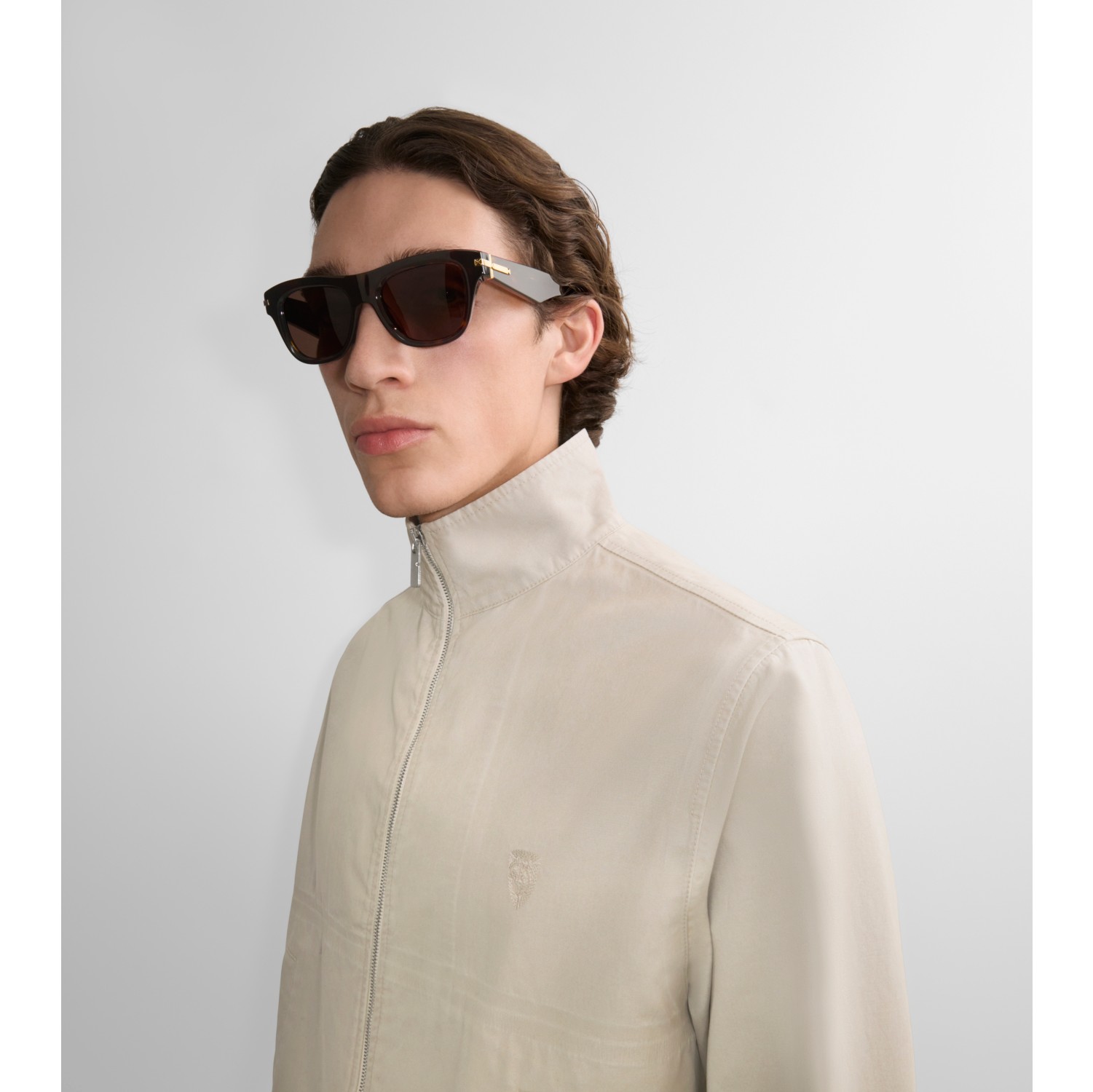 Logo Bar Square Sunglasses