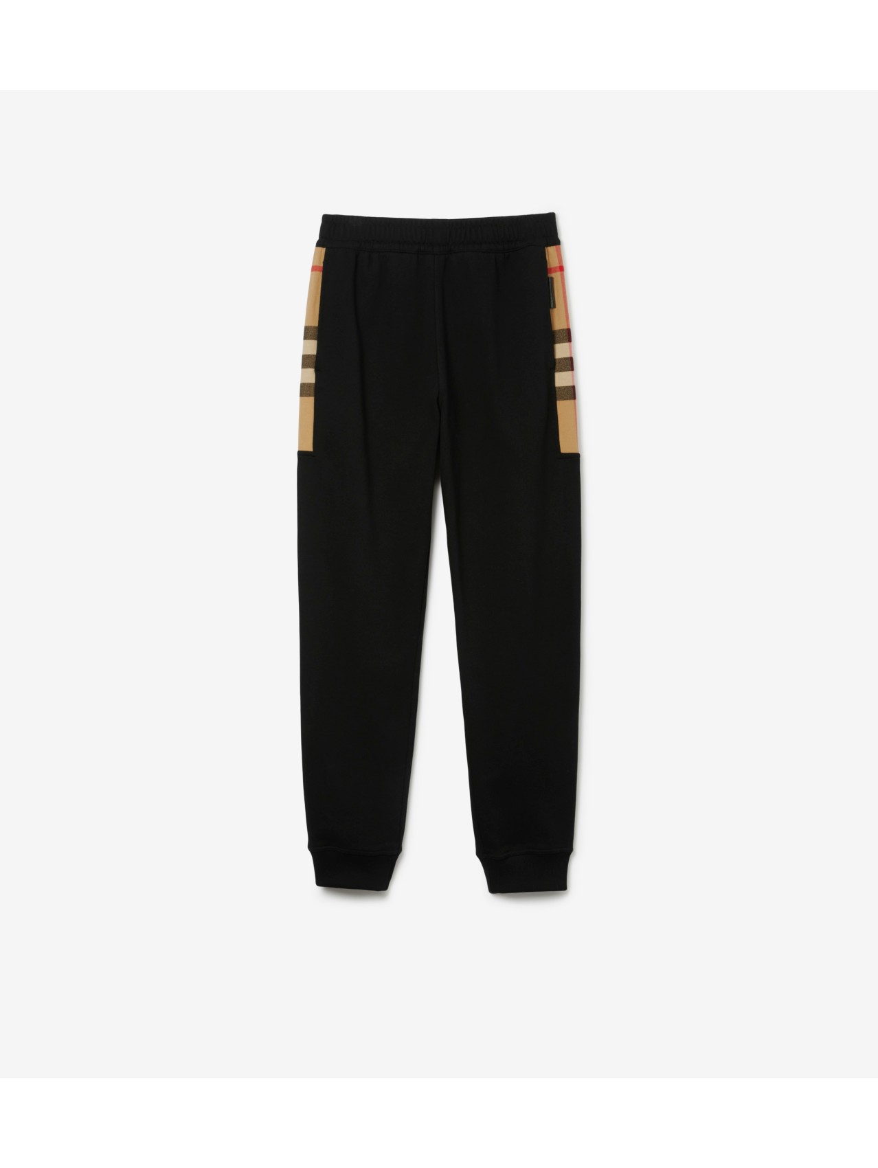 パンツ BURBERRY BLACK COTTON JOGGERS 9ADB5964-2824-49CF-9971-