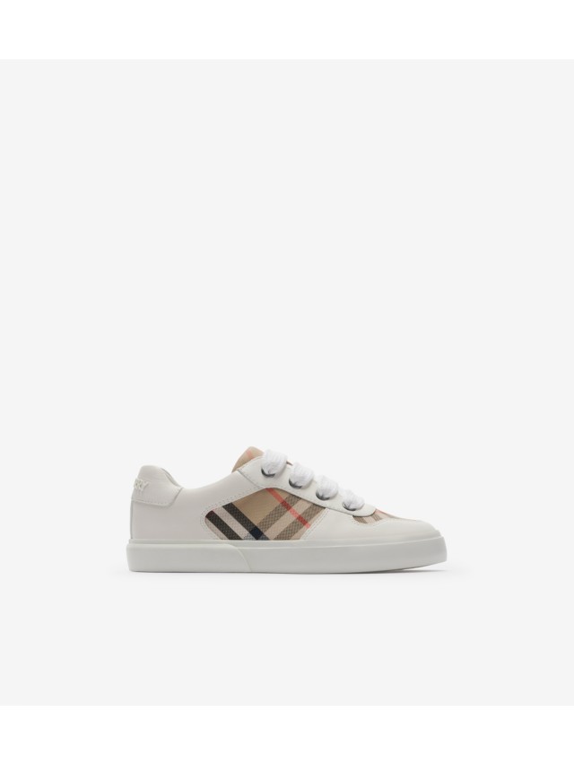 Burberry velcro shoes best sale