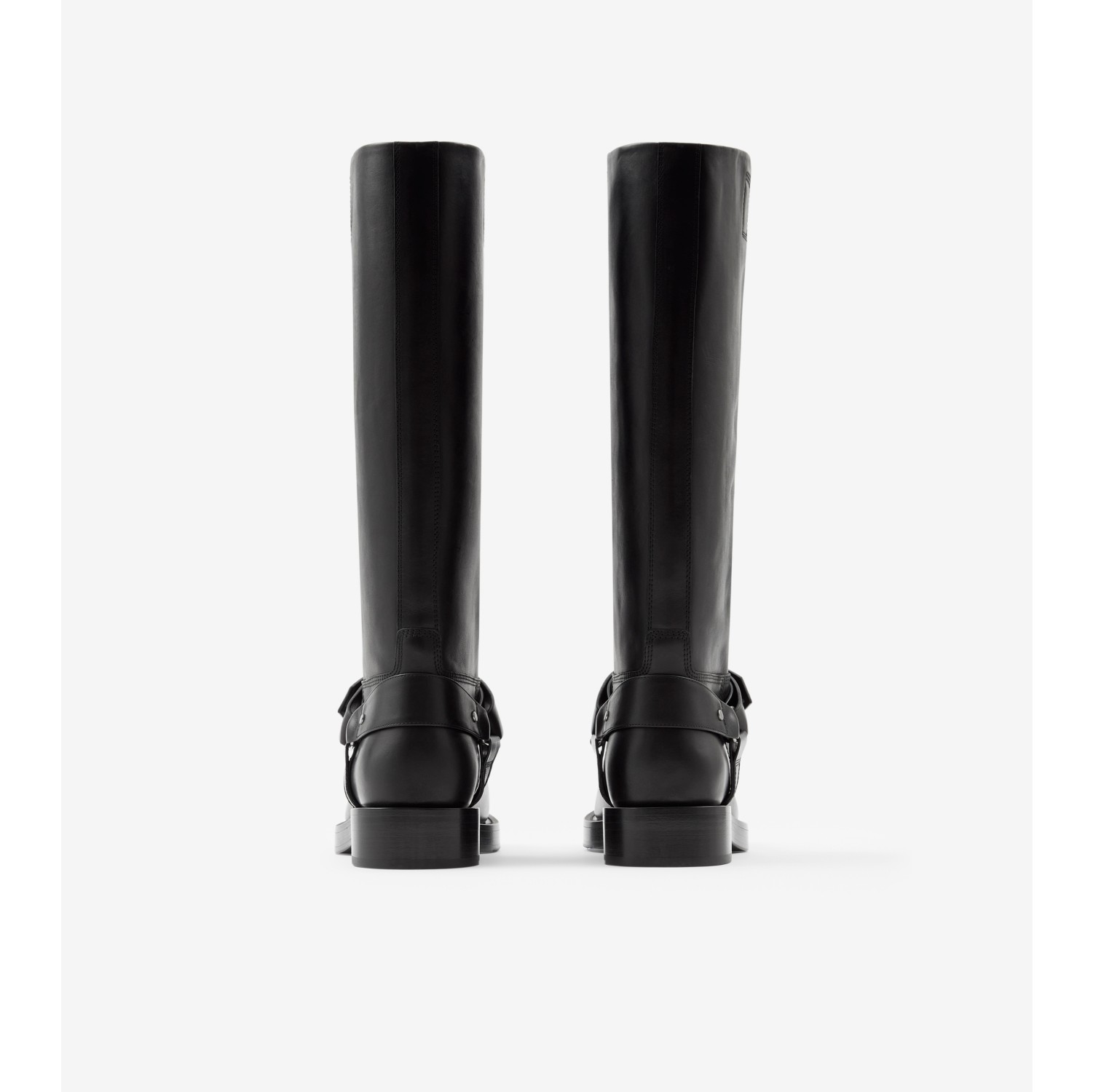 Burberry leather hotsell riding boots