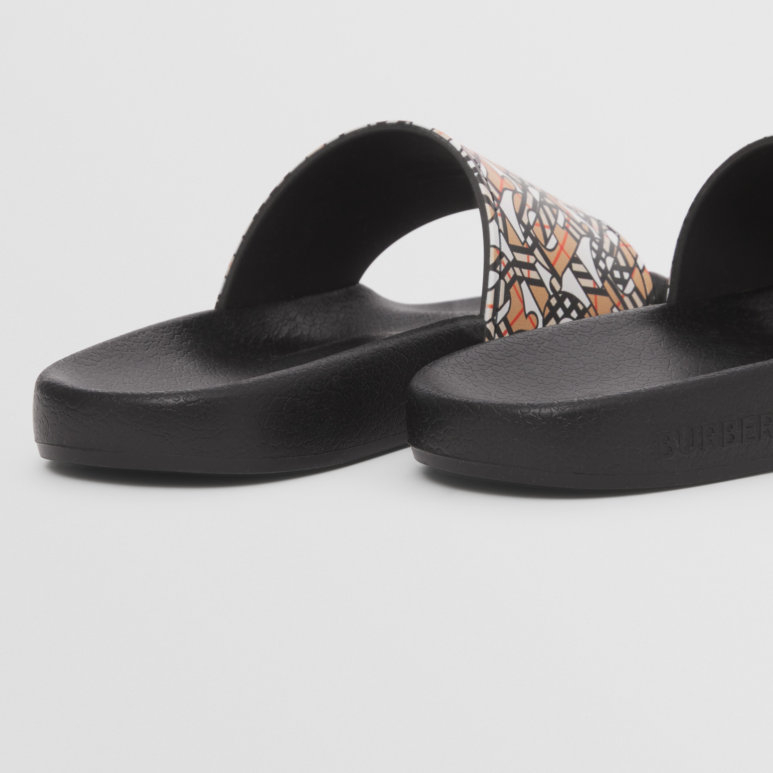 burberry print slides