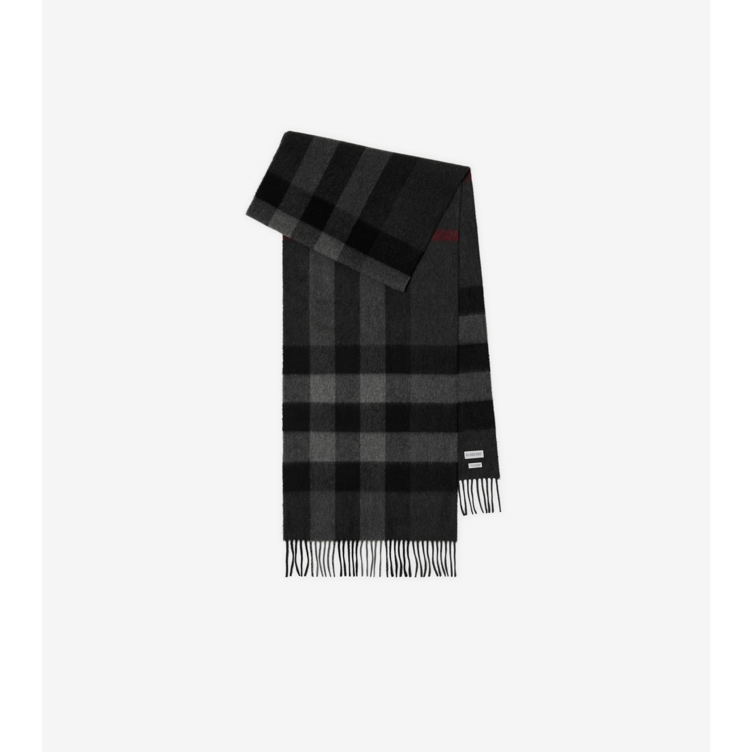 Check Cashmere Scarf